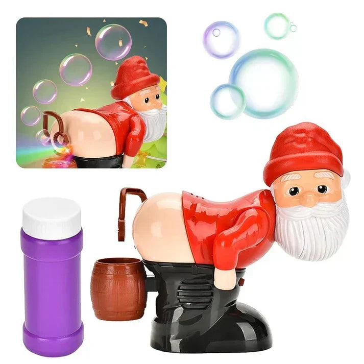 Santa Bubble Blower – Lights & Music