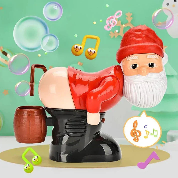 Santa Bubble Blower – Music & Bubbles