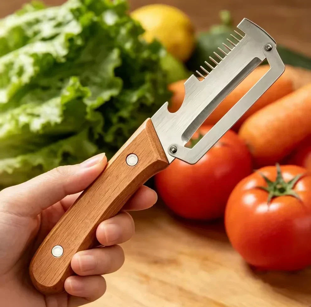 2-in-1 Serrated Vegetable Peeler