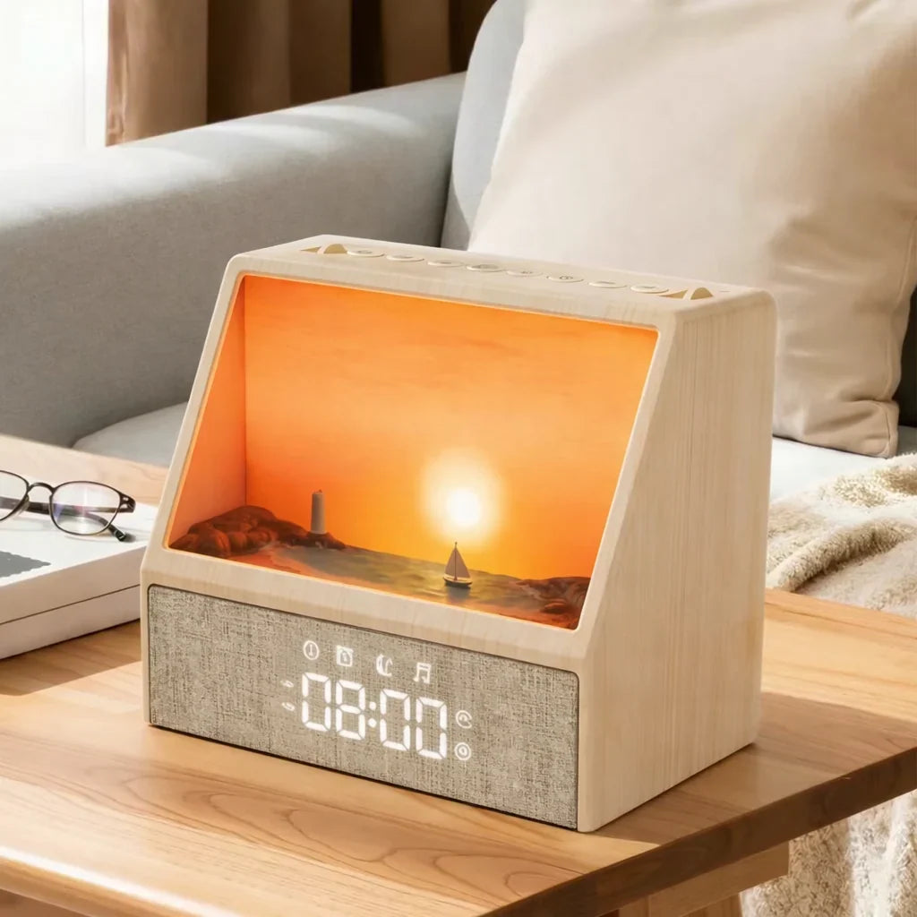 Sunrise Alarm Clock with Bluetooth Speaker