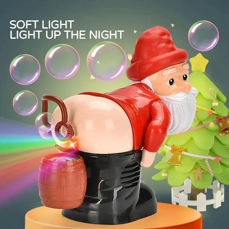 Santa Bubble Blower – Music & Bubbles