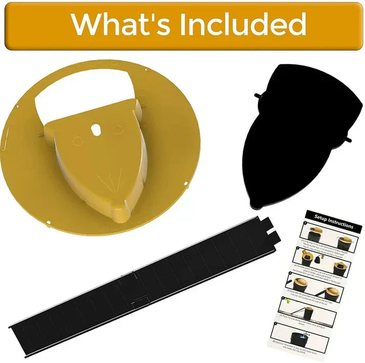 Bucket Lid Mouse Trap – Reusable Design