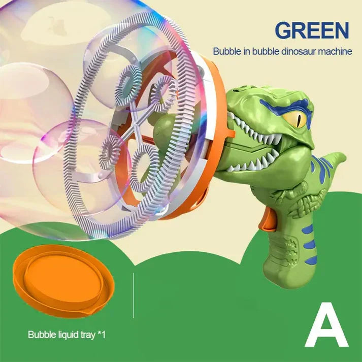 Dinosaur Bubble Machine – Bubble-in-Bubble