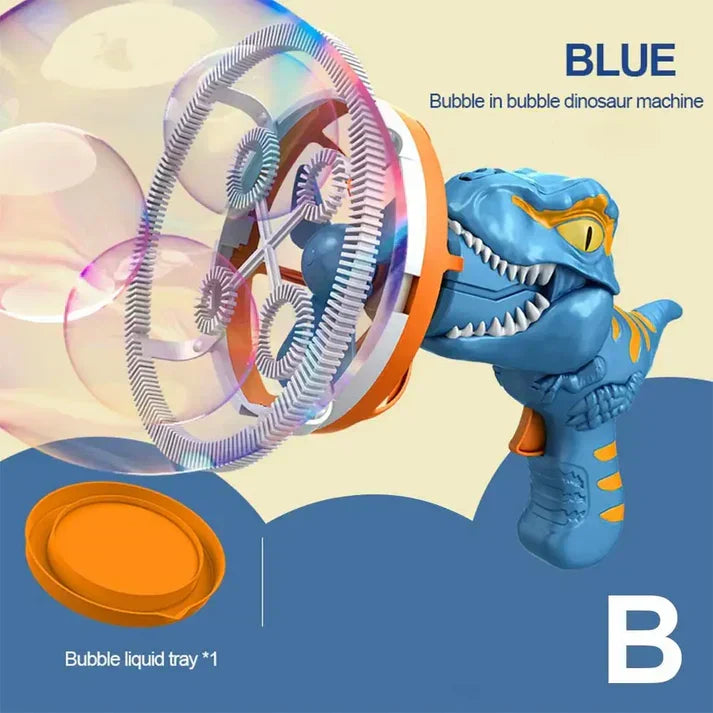 Dinosaur Bubble Machine – Bubble-in-Bubble
