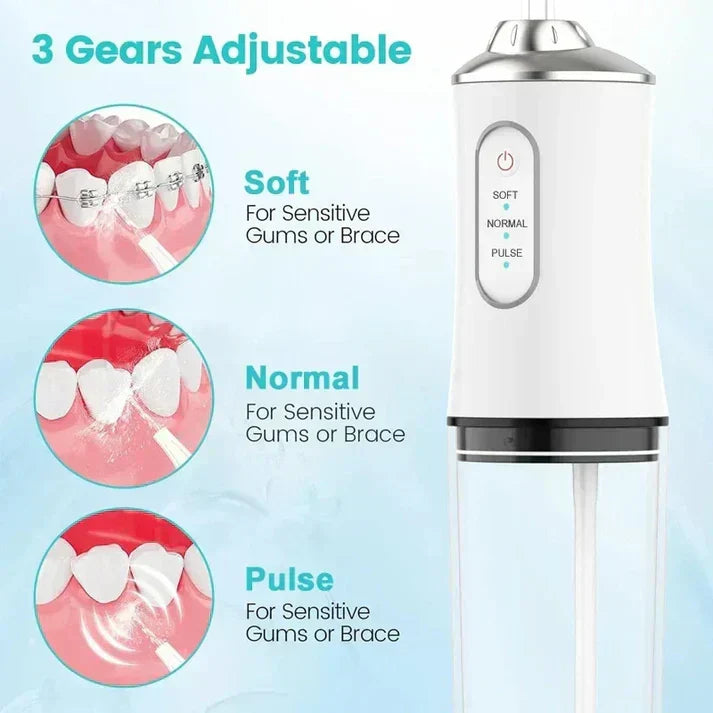 Water Dental Flosser – 3 Modes, Deep Clean