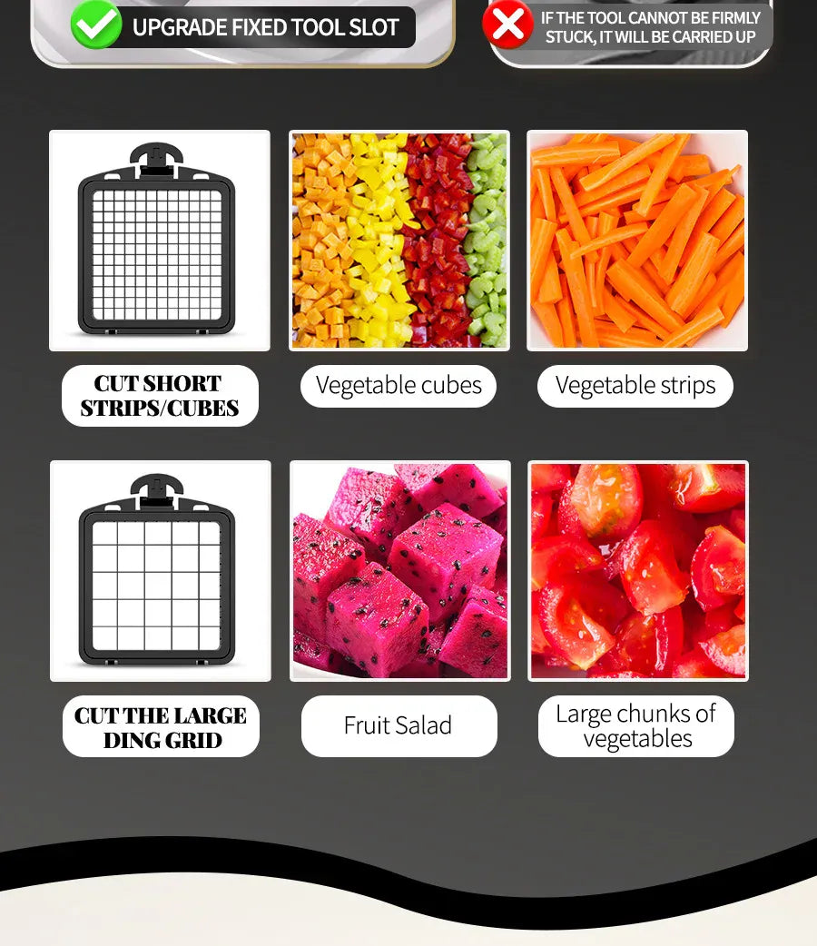 Multi-Blade Vegetable Chopper
