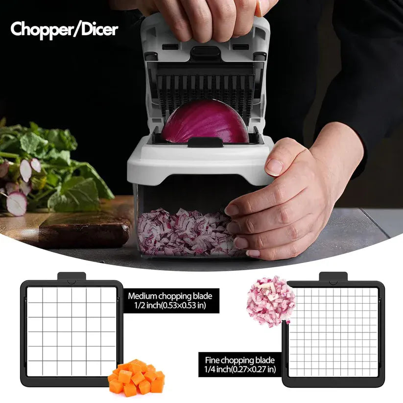 Multi-Blade Vegetable Chopper