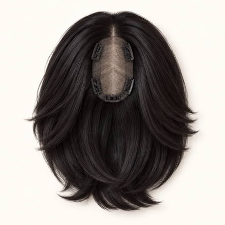 Hair topper – Black
