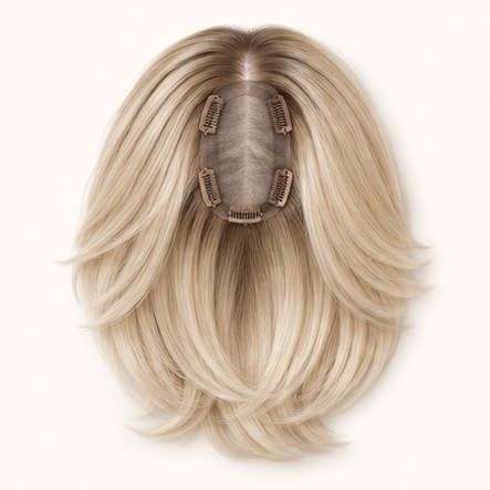 Hair topper – Champagne Blonde