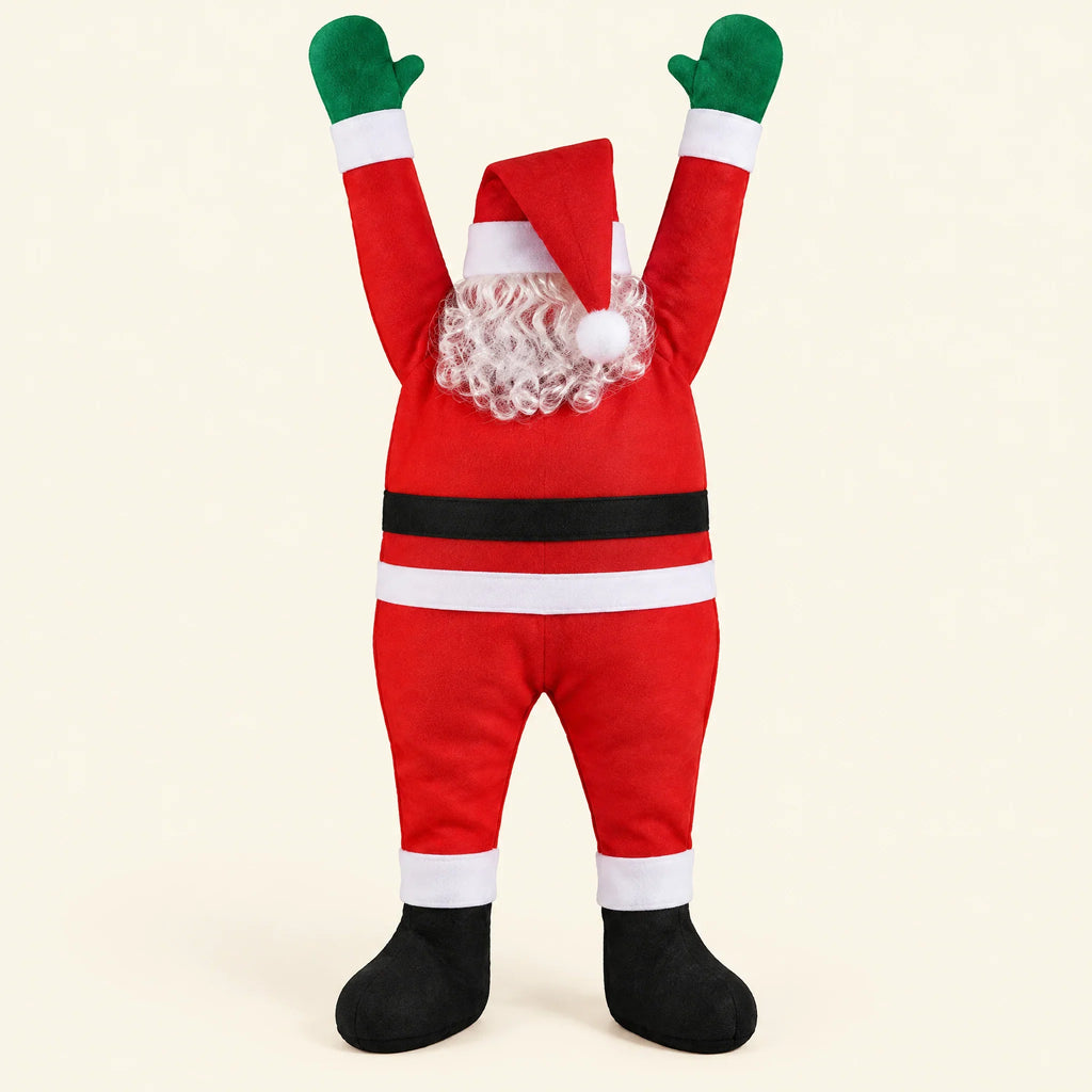 Giant Hanging Santa Outdoor Christmas Decoration (6'7")
